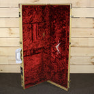 Fender Limited 1955 Telecaster Relic tweed hardshell case open showing red crushed velvet interior