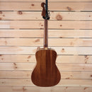 Fender Malibu Classic acoustic-electric guitar mahogany back and sides with strap button