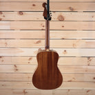 Fender Malibu Classic acoustic-electric guitar mahogany back and sides with strap button