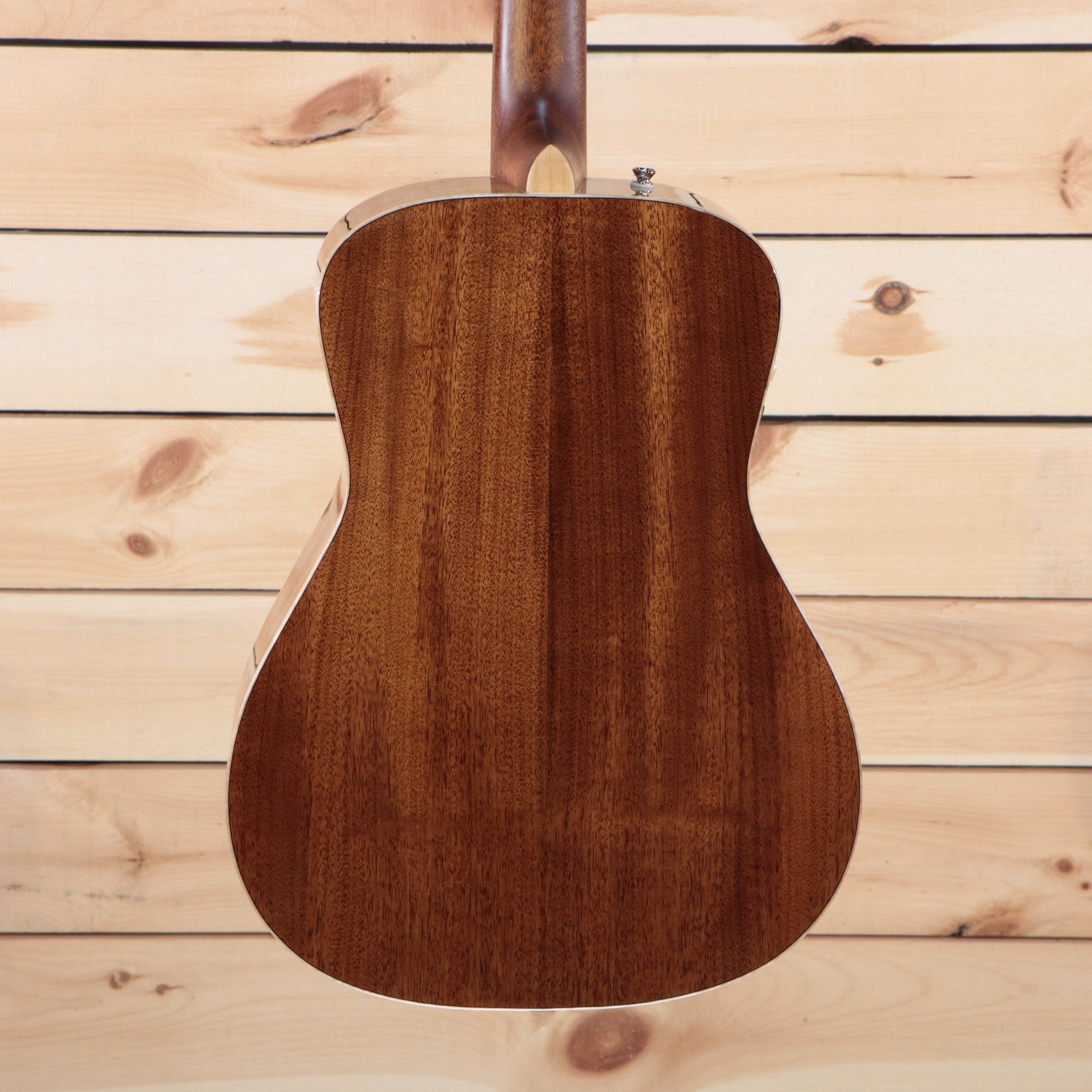 Fender Malibu Classic acoustic guitar mahogany back and sides with gloss finish and binding