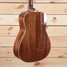 Fender Malibu Classic acoustic guitar mahogany back and sides with gloss finish and white binding