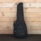 Fender Malibu Classic acoustic guitar gig bag black padded soft case with accessory pocket