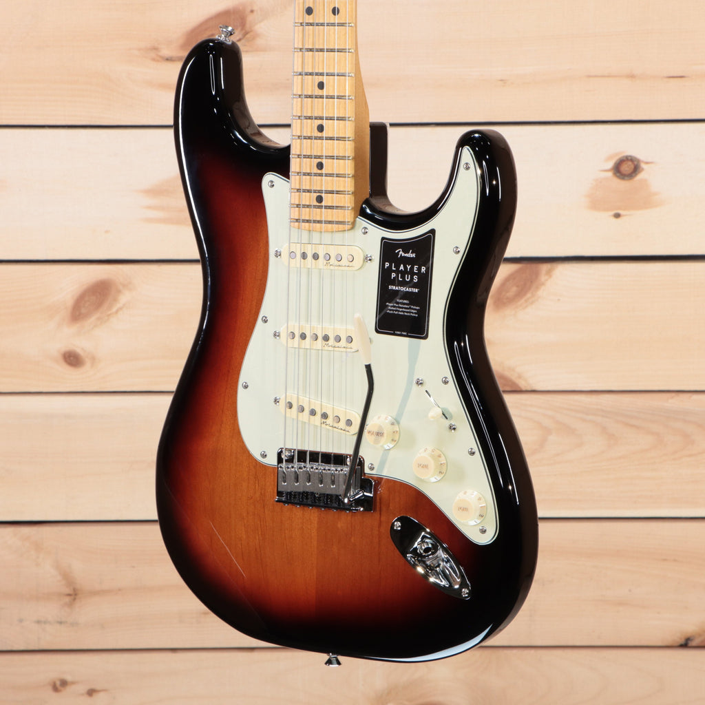 Fender Player Plus Stratocaster - Express Shipping - (F-419) Serial: MX22056202-3-Righteous Guitars