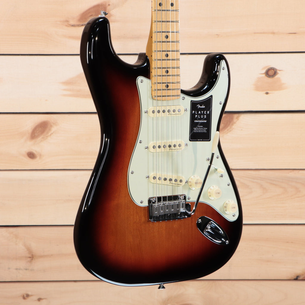 Fender Player Plus Stratocaster - Express Shipping - (F-419) Serial: MX22056202-1-Righteous Guitars
