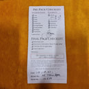 Gibson 1964 Trini Lopez VOS pre-pack inspection checklist card showing action measurements and serial number 111440