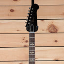 Gibson 1964 Trini Lopez VOS electric guitar black headstock with diamond fretboard inlays and rosewood fretboard