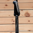 Gibson 1964 Trini Lopez VOS electric guitar black headstock back view with chrome tuners