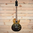 Gibson Les Paul Rocktop Geode electric guitar quilted top fading gold to dark green burst with gold hardware