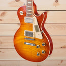 Gibson Les Paul Standard 1960 Custom Shop electric guitar flamed maple top heritage cherry sunburst humbuckers