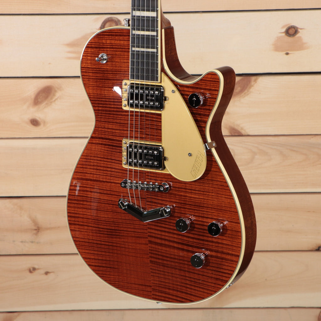 Gretsch G6228FM Players Edition Jet - Express Shipping - (GR-107) Serial: JT22073025 - PLEK'd-3-Righteous Guitars