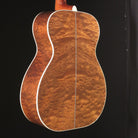 Huss and Dalton TOM-M Custom acoustic guitar Sapele back with quilted figure and white binding