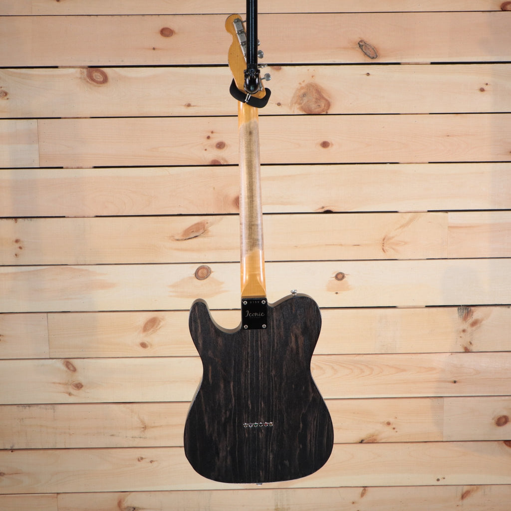 Iconic Barnwood T - Express Shipping - (IC-007) Serial: 0159 - PLEK'd-22-Righteous Guitars