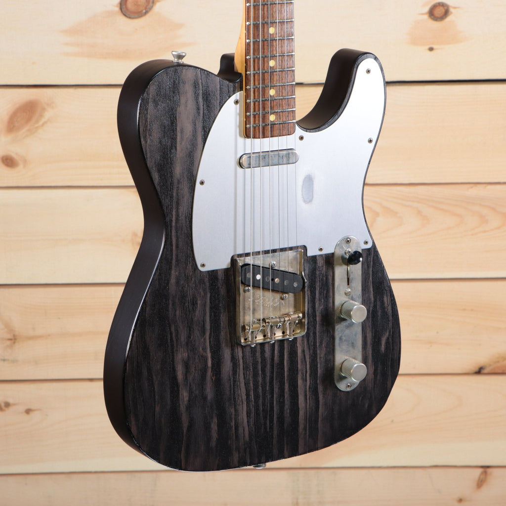Iconic Barnwood T - Express Shipping - (IC-007) Serial: 0159 - PLEK'd-1-Righteous Guitars
