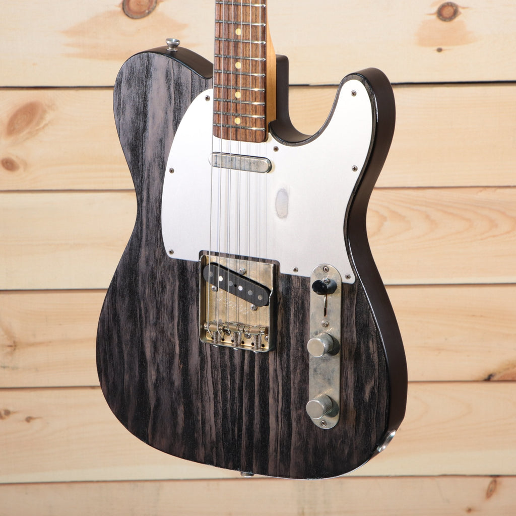 Iconic Barnwood T - Express Shipping - (IC-007) Serial: 0159 - PLEK'd-3-Righteous Guitars
