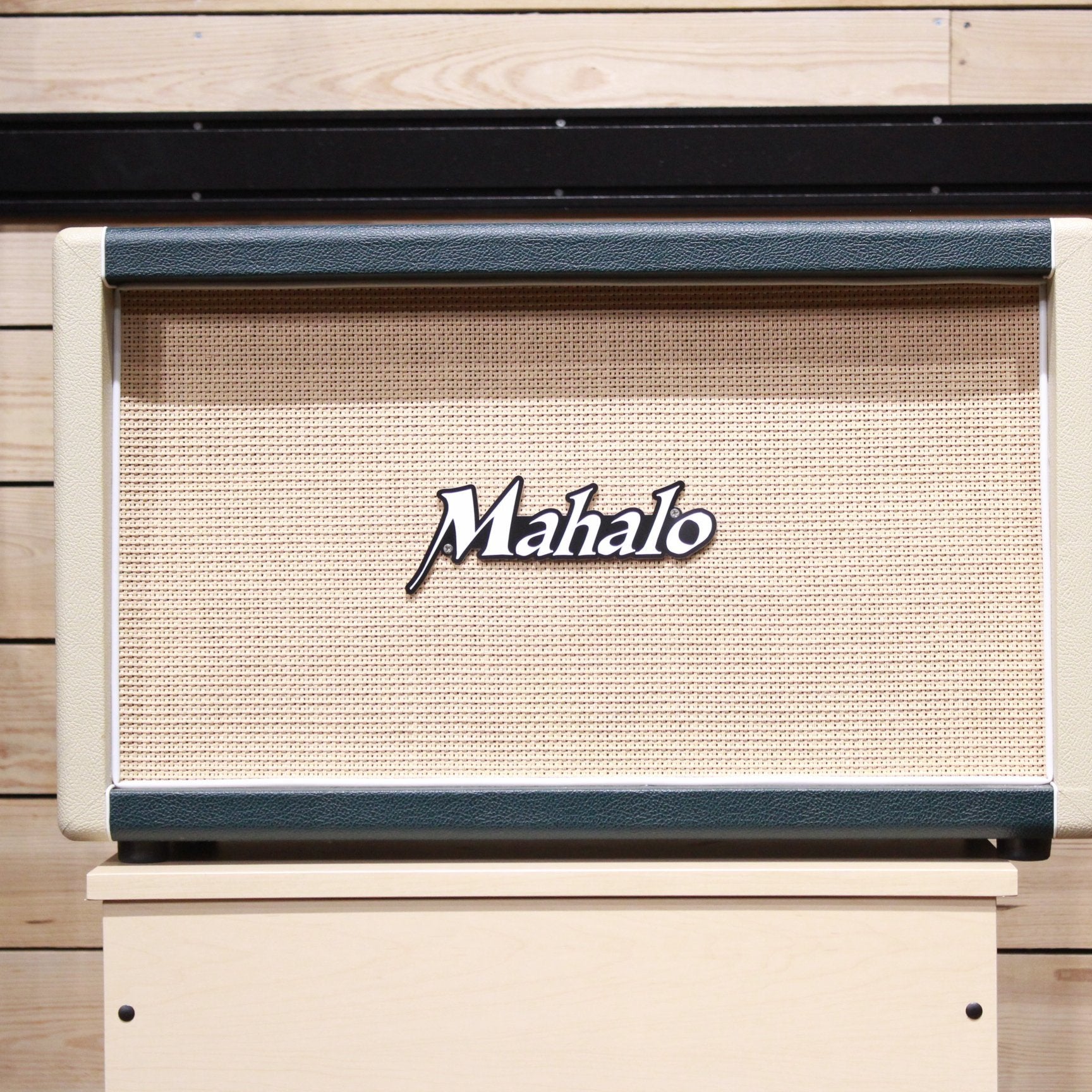Mahalo AEM50 2x12 Cabinet Green/Tan - Express Shipping - (MH-A01)-1-Righteous Guitars