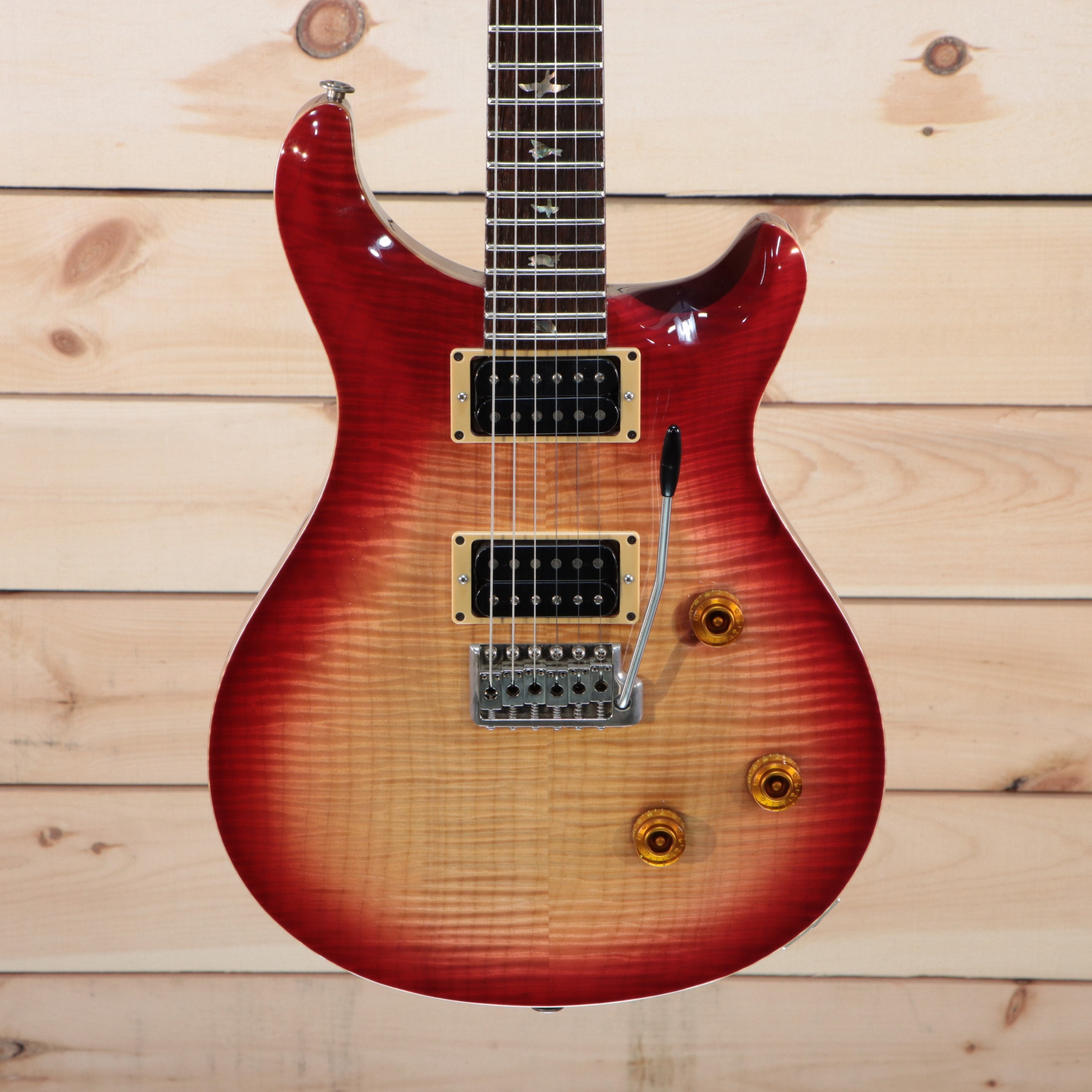 PRS Artist Prototype B-1 electric guitar cherry burst flamed maple top with dual humbuckers and tremolo bridge