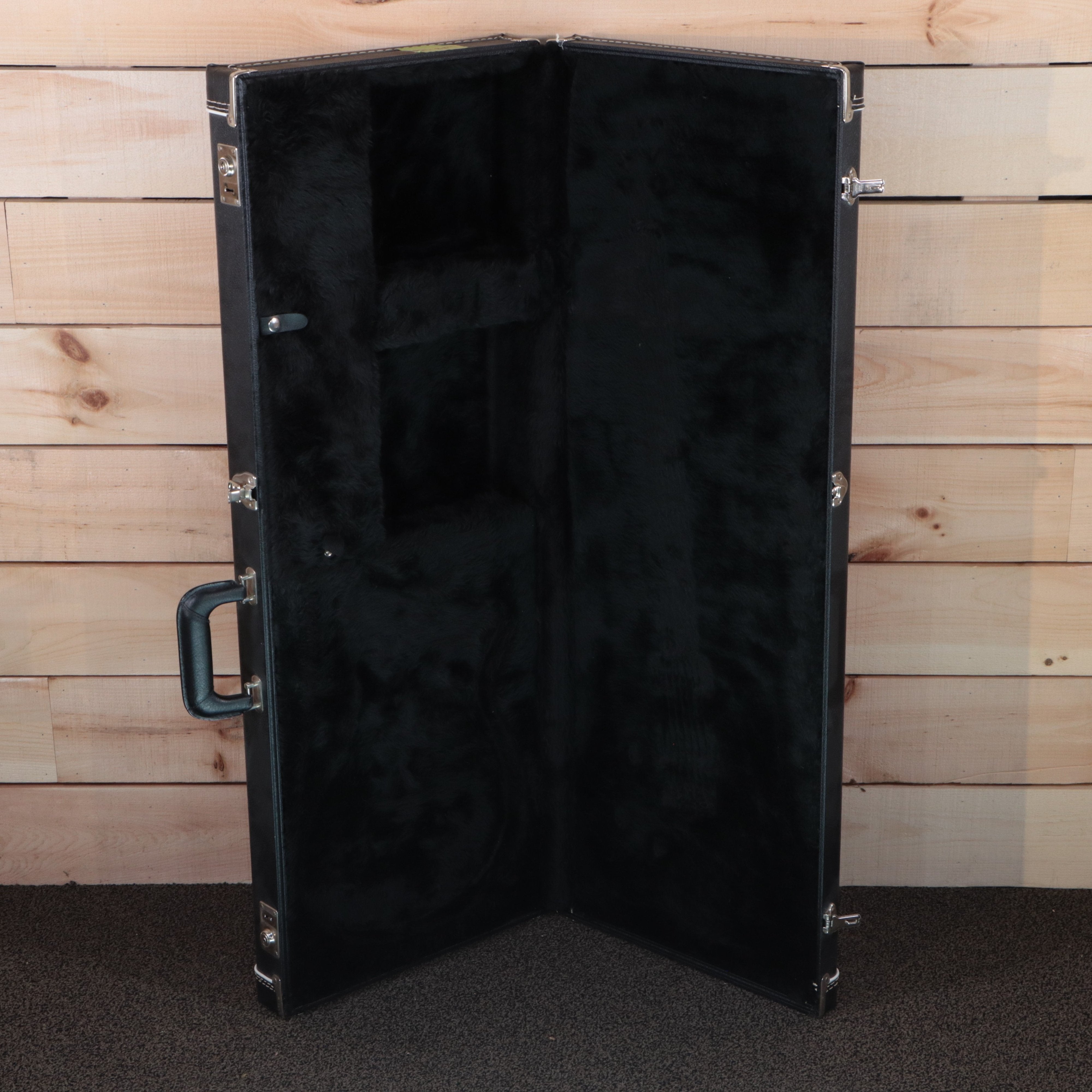 PRS Artist Prototype B-1 electric guitar hard case open black velvet interior chrome latches