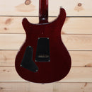 PRS Artist Prototype B-1 electric guitar cherry red finish back view with twin cavity covers