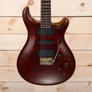 PRS Private Stock 513 electric guitar PS#1925 flamed maple top deep red burst finish with tremolo and gold hardware