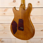 PRS Private Stock 513 PS#1925 electric guitar natural mahogany back with decorative cavity covers and gold hardware