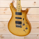 PRS Private Stock 513 electric guitar honeyburst finish with maple neck bird inlays and tremolo bridge