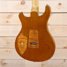 PRS Private Stock 513 electric guitar back view flamed maple control covers with bird inlay