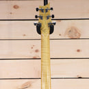 PRS Private Stock 513 PS#985 electric guitar natural finish flame maple neck back headstock view