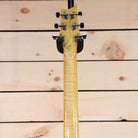 PRS Private Stock 513 PS#985 electric guitar natural finish flame maple neck back headstock view