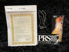 PRS Paul Reed Smith Private Stock 513 certificate of authenticity with eagle inlay and 2006 accessory brochure