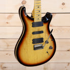 PRS Private Stock 513 electric guitar tobacco sunburst flamed maple top with HSS pickups and maple fretboard
