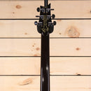 PRS Private Stock Custom 24 electric guitar black gloss finish with custom built headstock and chrome tuners