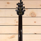PRS Private Stock Custom 24 electric guitar black gloss finish with custom built headstock and chrome tuners