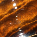 PRS Private Stock Custom 24 electric guitar figured tiger maple top with high-gloss amber finish detail