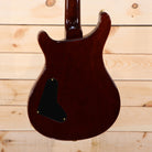 PRS Private Stock Custom 24 electric guitar mahogany back with black control cavity cover and gold hardware