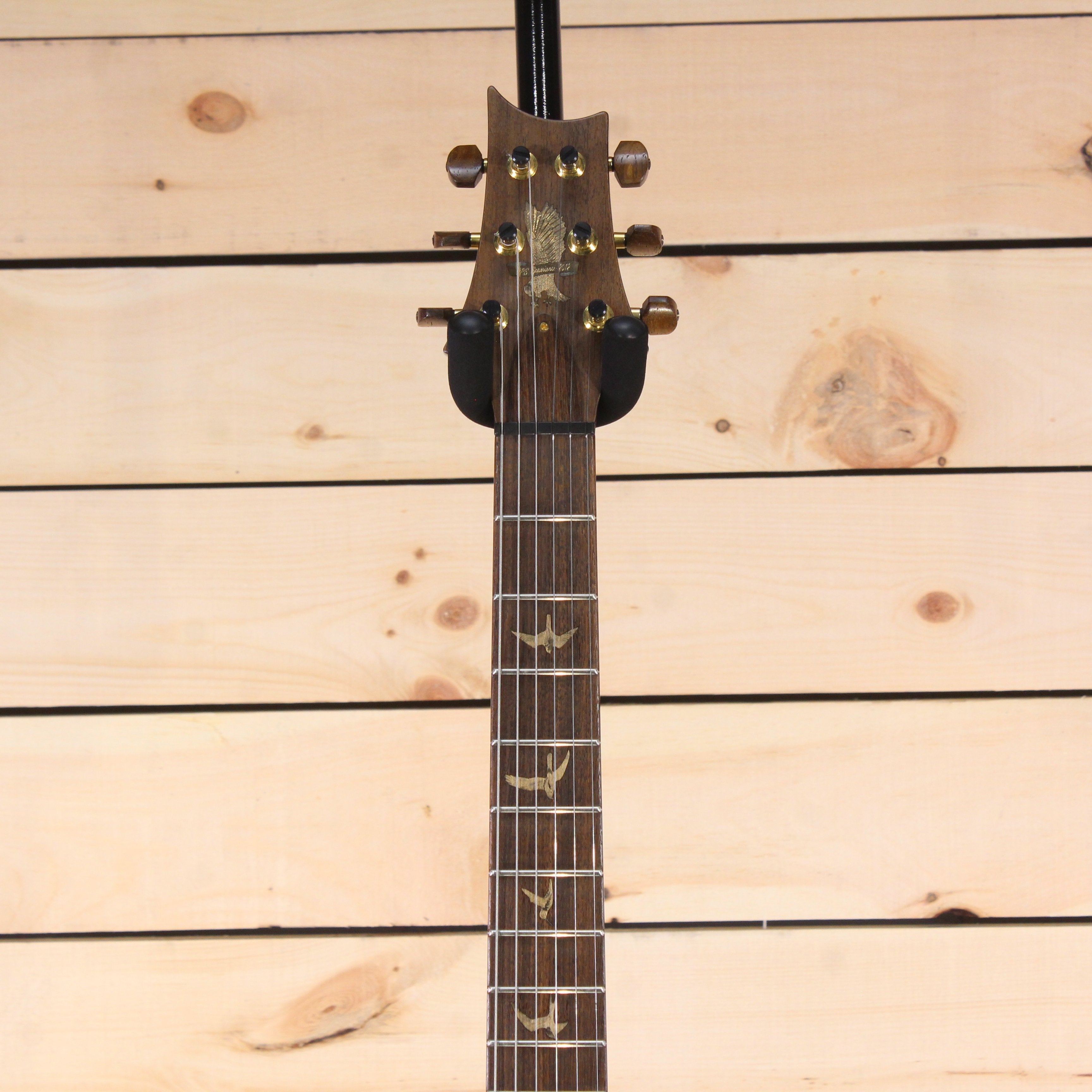 PRS Private Stock Custom 22 electric guitar with bird inlays on rosewood fretboard and gold tuners