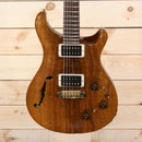 PRS Private Stock Custom 22 semi-hollow electric guitar natural koa top with dual humbuckers and gold hardware