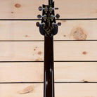 PRS Private Stock PS#4451 electric guitar back headstock view with gold tuners and Paul Reed Smith signature