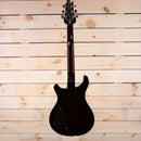 PRS Private Stock Signature PS#4451 electric guitar black finish back view with gold hardware cavity cover