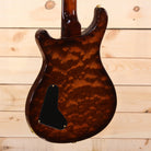 PRS Private Stock Standard 22 electric guitar quilted mahogany back amber burst with gold hardware