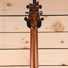 PRS Singlecut electric guitar mahogany neck back view with Private Stock stamp and Paul Reed Smith signature
