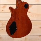 PRS Singlecut electric guitar mahogany body back with electronics cavity cover and control plate