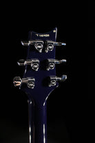PRS Singlecut Trem electric guitar headstock back showing serial 7116956 with chrome PRS locking tuners