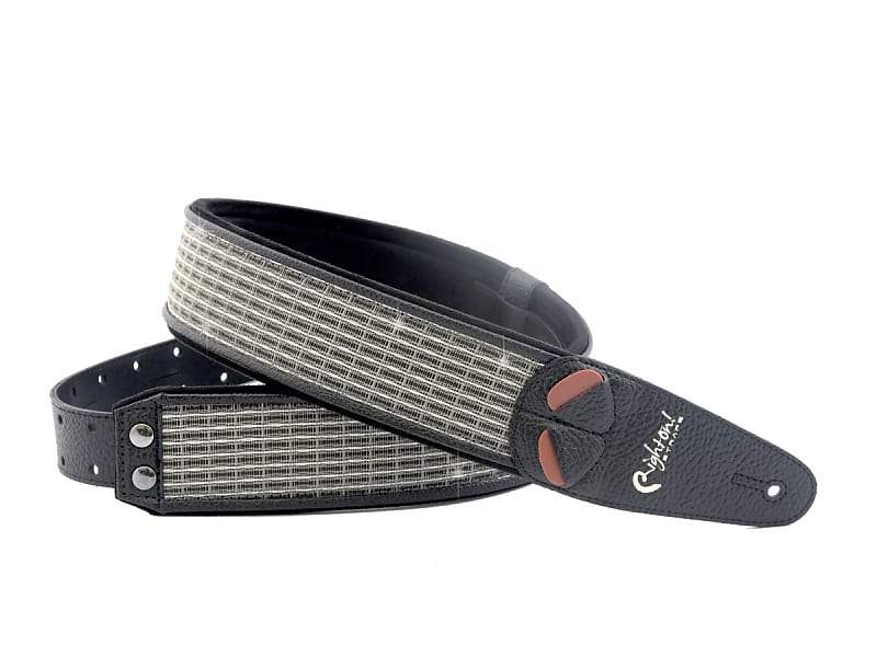 Right-On Reverb Silver Mojo Strap-1-Righteous Guitars
