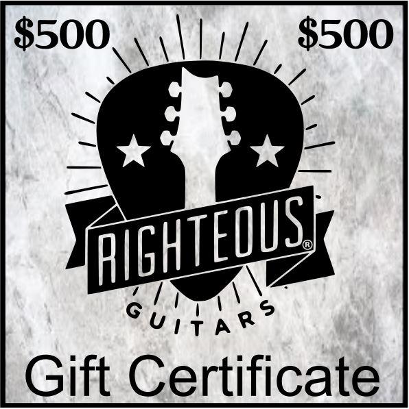 Righteous Guitars Gift Card-1-Righteous Guitars