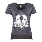 Righteous Guitars Shirt Women's Antique Denim-1-Righteous Guitars