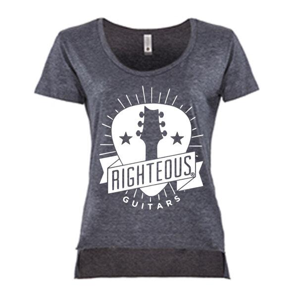Righteous Guitars Shirt Women's Antique Denim-1-Righteous Guitars
