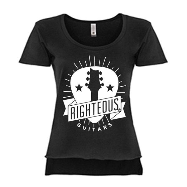 Righteous Guitars Shirt Women's Black-1-Righteous Guitars
