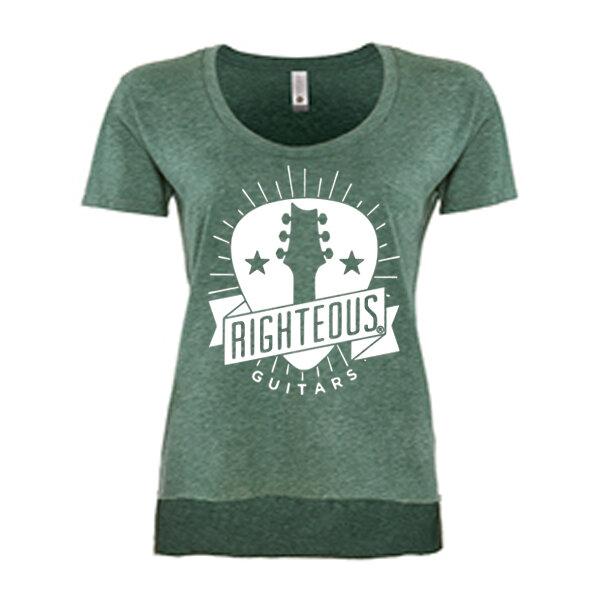 Righteous Guitars Shirt Women's Royal Pine-1-Righteous Guitars