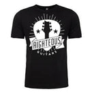 Righteous Guitars T Shirt Men's Black-1-Righteous Guitars