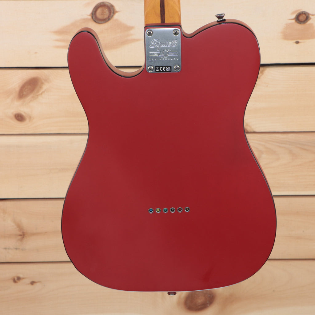 Squier 40th Anniversary Telecaster Vintage Edition - Express Shipping - (F-435) Serial: ISSF22000343-6-Righteous Guitars